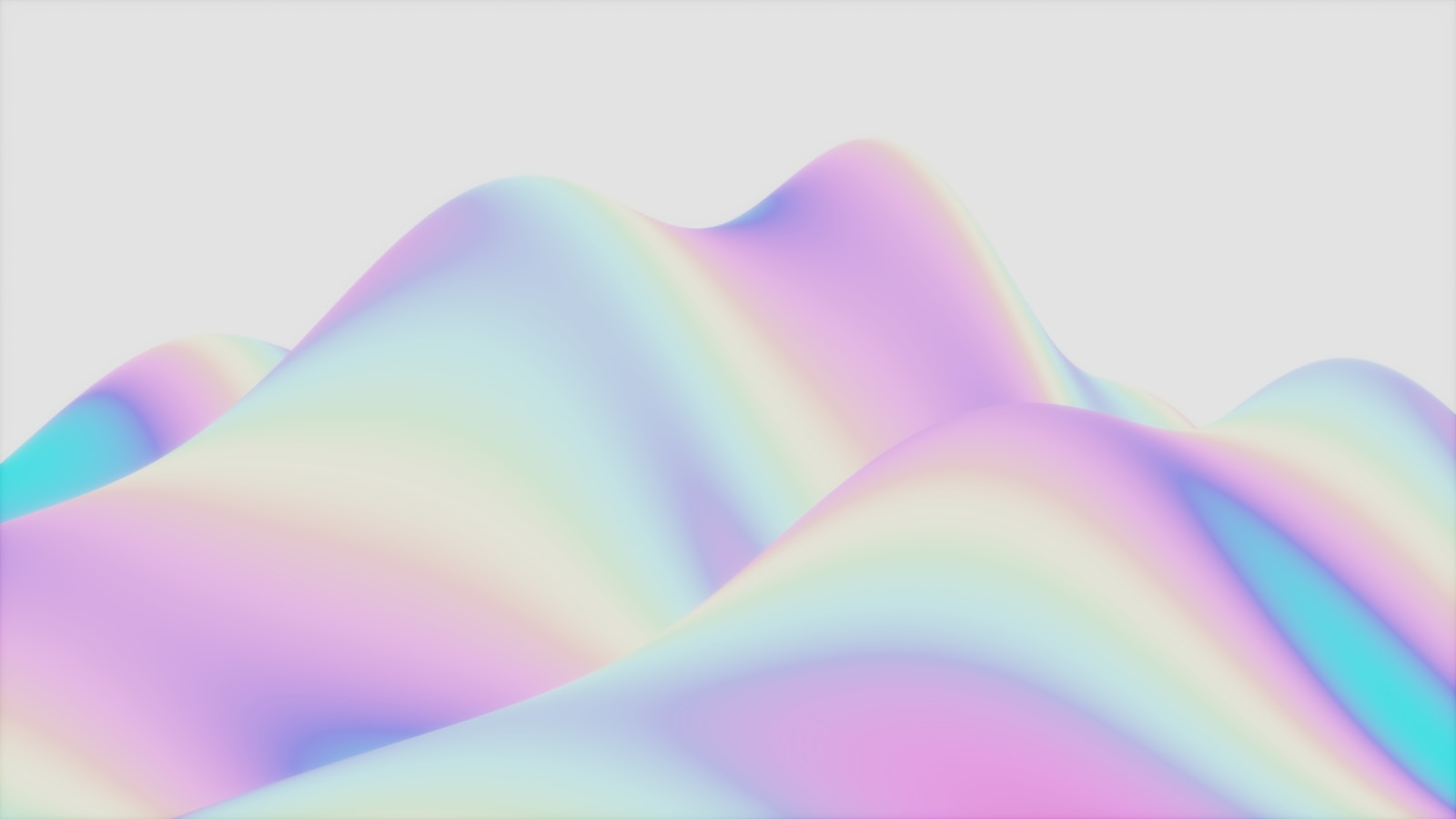 a computer generated image of a mountain range